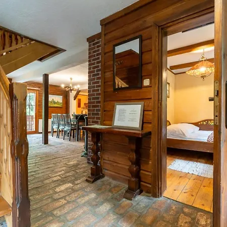 Alpesi faház Goralski Belwederek Ski-in Ski-out Z Prywatna Sauna Karpacz